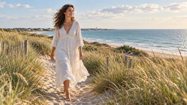 Top 10 robes blanches bohèmes pour un look chic et élégant