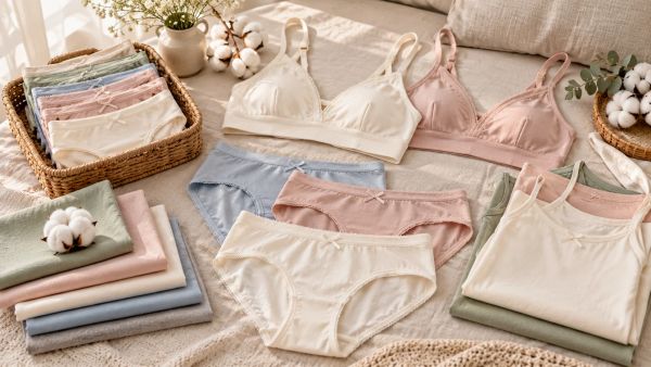 Top sélection de sous-vêtements en coton pour femmes légères et confortables