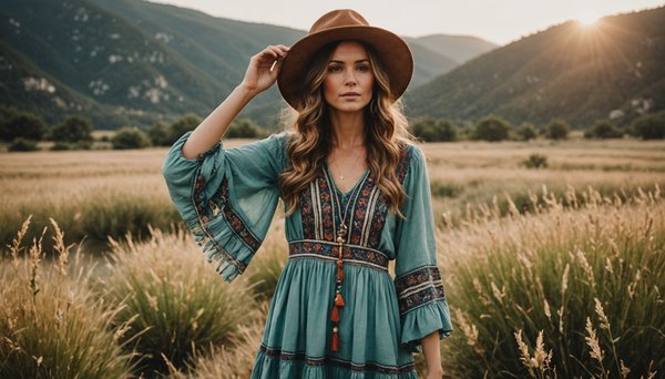 L'élégance décontractée des robes bohème chic à adopter